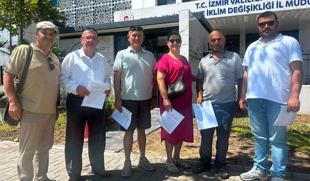 Foçalı çevreciler ve muhtarlar ayaklandı: “Sağlıklı bir çevrede yaşama hakkını ihlal ediyor"
