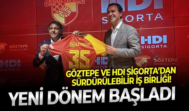 Göztepe ve HDI Sigorta’dan sürdürülebilir iş birliği! Yeni dönem başladı