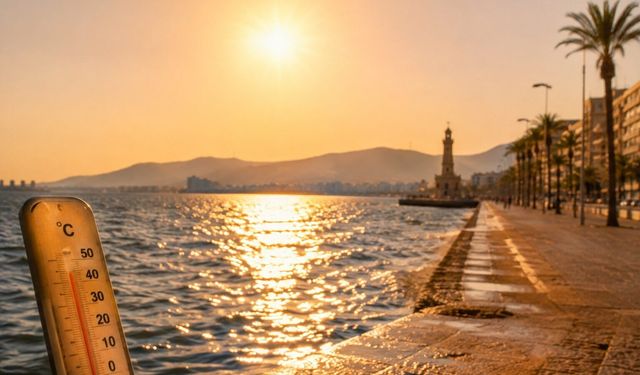 İzmir'de 23 Ağustos Pazar günü termometreler rekora koşuyor! İşte ilçe ilçe hava durumu