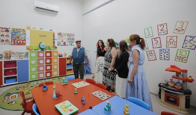 Kapıları açıldığı an kontenjanı doldu! Çeşme'ye bir kreş daha!