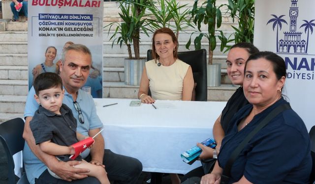 Konak Belediyesi "Komşu Buluşmaları" çalışmalarına Gültepe’de devam ediyor