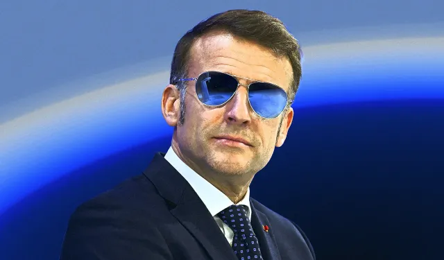 Macron neden güneş gözlüğü takıyor, gözünde ne var? Ankara'daki kareler merakı büyüttü