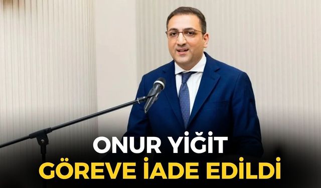 SON DAKİKA Balçova Belediye Başkanı Onur Yiğit göreve iade edildi!