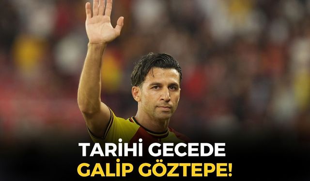 SON DAKİKA Tarihi gecede galip Göztepe!