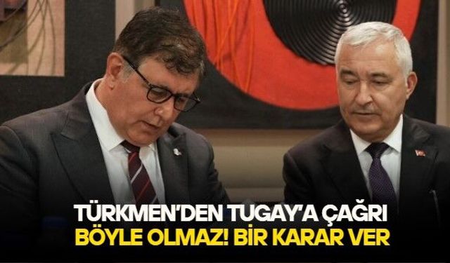 Tercihini Yeni Parti'den yana yapan Kemalpaşa Belediye Başkanı Mehmet Türkmen'den Cemil Tugay'a çağrı: Böyle olmaz, artık bir karar ver!