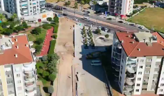 Çiğli'de trafik yoğunluğunu azaltacak yeni bağlantı yolu hizmete girdi!