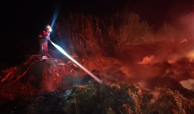 Yerleşim yerlerine metreler kala müdahale: Ödemiş’te yürekler ağza geldi!