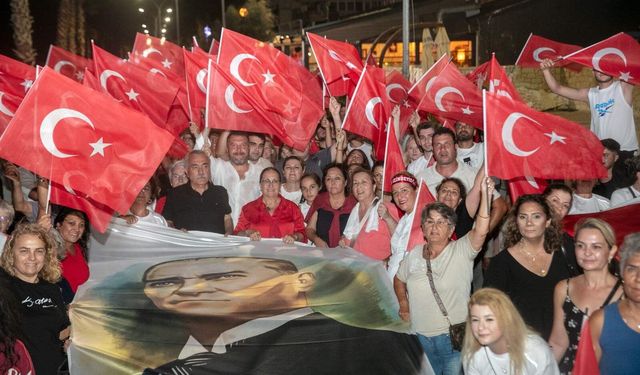 Güzelbahçe Kurtuluşun 104. yılını fener alayı ve dev konserle kutluyor!