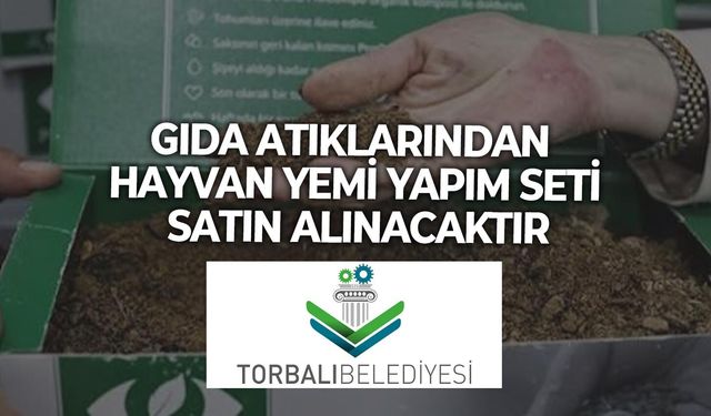 GIDA ATIKLARINDAN HAYVAN YEMİ YAPIM SETİ SATIN ALINACAKTIR