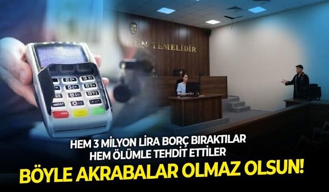 İzmir Kemalpaşa'da iyi niyetle kredi kartını akrabalarına verdi, başına gelmeyen kalmadı!  Akraba kazığı yargı yolunda