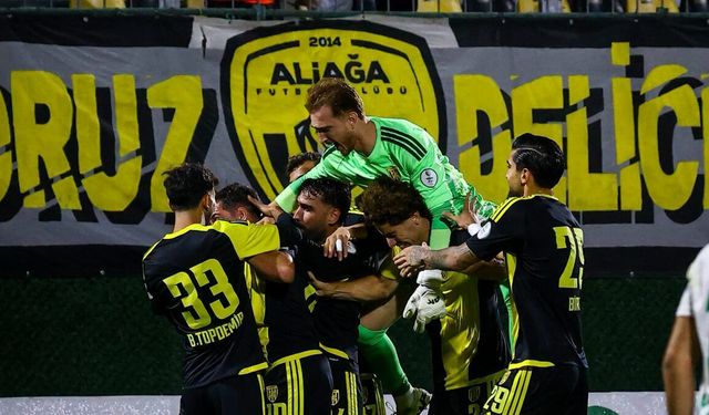 Aliağa FK nefes kesti: Zafer 90+5'te geldi!