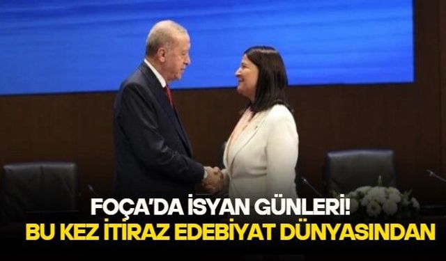 Çiçeği burnunda AK Partili Saniye Bora Fıçı'ya İzmir'de edebi isyan! Foça Edebiyat Günleri'nde yokuz mesajı geldi