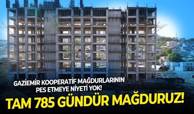 Gaziemir kooperatif mağdurlarından İzmir Büyükşehir Belediyesi ve İzmir milletvekillerine çağrı: Tam 785 gündür çözüm bekliyoruz