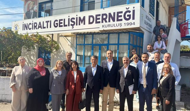 AK Parti heyetinden İNGEDER’e İnciraltı ziyareti