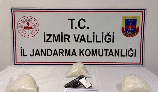 İzmir Bayındır'da 3 kilo sentetik uyuşturucu ele geçirildi: 1 tutuklama!