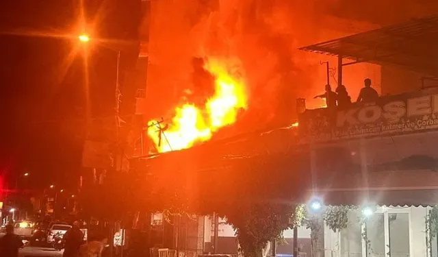 İzmir Ödemiş’teki fırında yangın paniği!