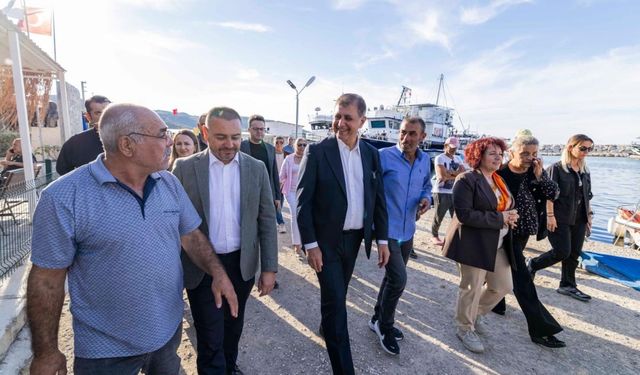 Karaburun’da kıyı balıkçısına can suyu: Tepeboz Limanı’na dip tarama geliyor