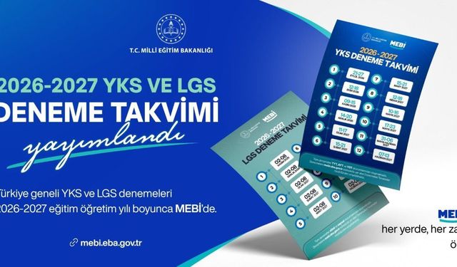 MEBİ YKS ve LGS deneme takvimi açıklandı mı, sınavlar ne zaman?