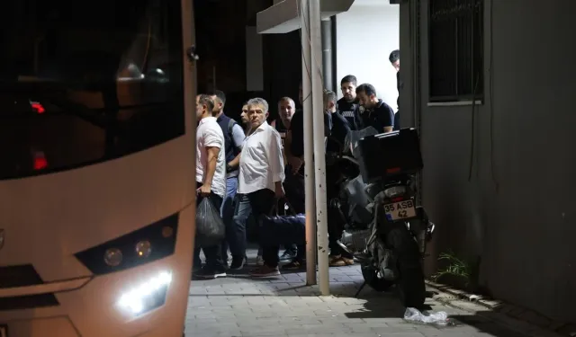 Seferihisar operasyonunda yeni gelişme! 37 kişi tutuklama talebiyle mahkemeye sevk!