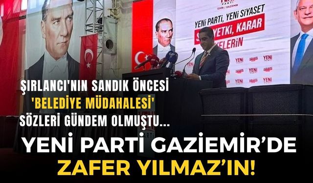 YENİ Parti Gaziemir'de sandıktan sürpriz çıktı... 21 oy farkla zafer Yılmaz'ın