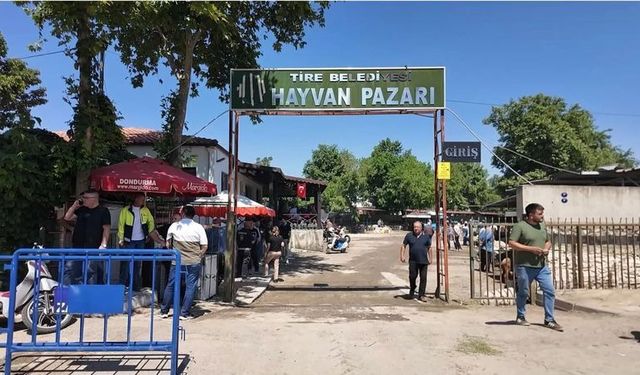 Tire’de şap alarmı: Hayvan Pazarı geçici olarak kapatıldı