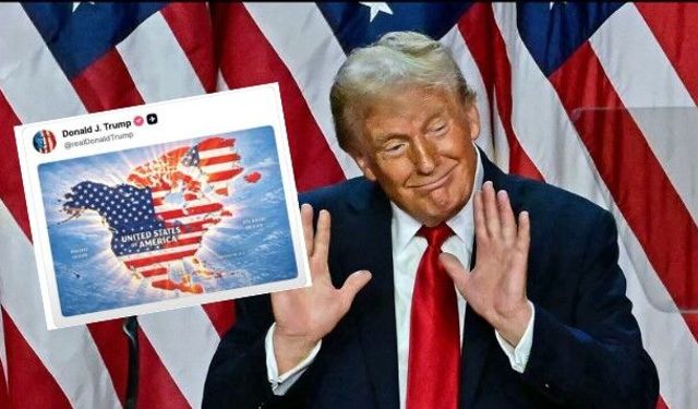 Trump dünyayı şaşırtmaya devam ediyor! Kanada ve Grönland'a bu kez Meksika'yı da ekledi