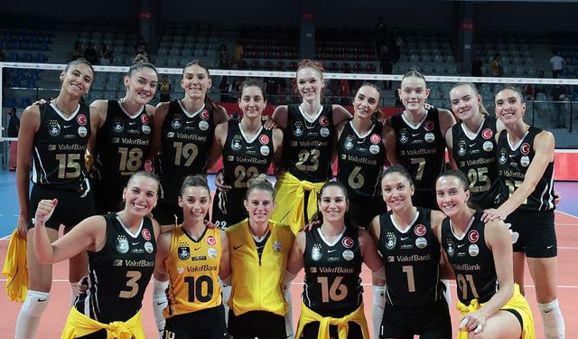 İzmir’de yıldızlar sahne aldı: VakıfBank kazandı