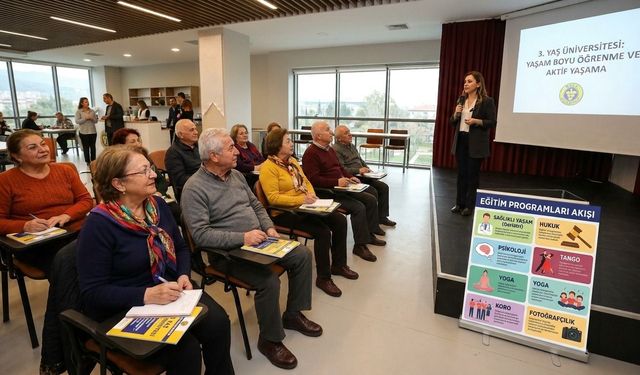 60 yaşından sonra sınavsız, diplomalı heyecan: Buca 3. Yaş Üniversitesi açılıyor