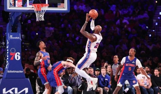 LeBron James ve Adem Bona 76ers'e yetmedi! Son gülen Detroit Pistons oldu