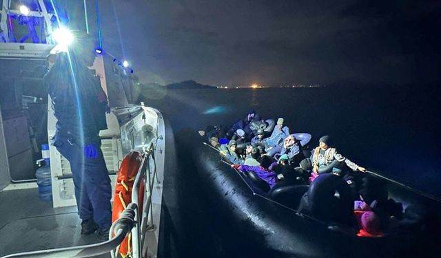 İzmir’de düzensiz göçle mücadele: 111 göçmen yakalandı