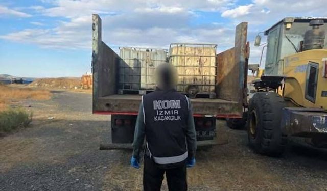 Piyasaya sürmeye hazırlanıyorlardı! Aliağa’da tonlarda kaçak yakıt ele geçirildi