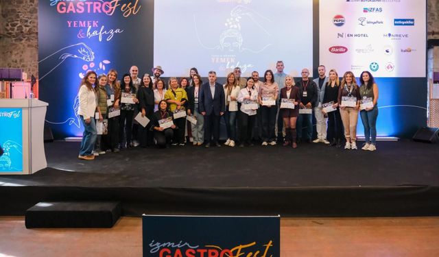 Dokuzuncu İzmir GastroFest'te hafıza sofraları kuruldu