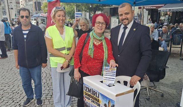 İYİ Parti Bornova'dan Cemil Tugay sonrası anket: “İzmirli ne düşünüyor?”