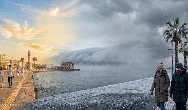 İzmir'de 15 derecelik fark! Bugün hava nasıl olacak? Meteoroloji açıkladı
