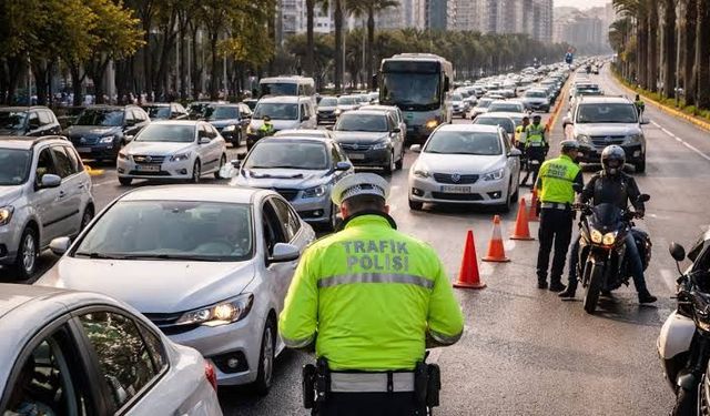 İzmir’de iki motosiklet sürücüsüne 74 bin lira ceza