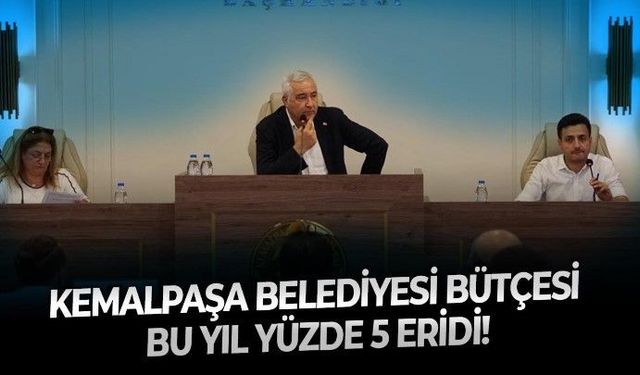 Kemalpaşa Belediyesi 2027 bütçesi bu yıl yüzde 5 eridi! AK Parti kanadından ''Bu bir cezalandırma bütçesi'' eleştirisi geldi