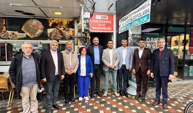 CHP İzmir'den Küçükmenderes çıkarması: Kontağı çeviremeyen esnaf ve üretici dert yandı