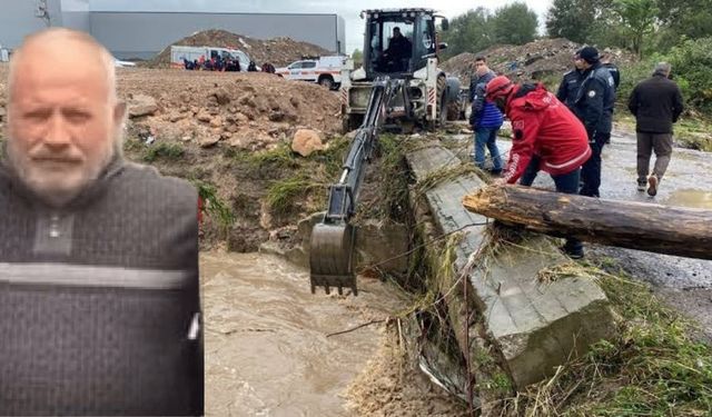 Sel sularına kapılan eski muhtarın cansız bedeni bulundu