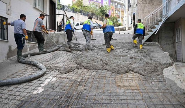 Bornova’da tehlikeli yokuşa çözüm: Çamkule’de kritik dokunuş