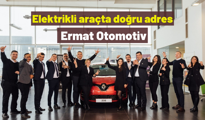 Ermat Otomotiv’den Renault Zoe tanıtım etkinliği