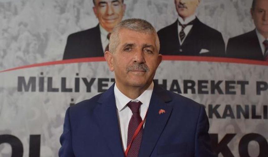 MHP İzmir'de Şahin, yeniden seçildi