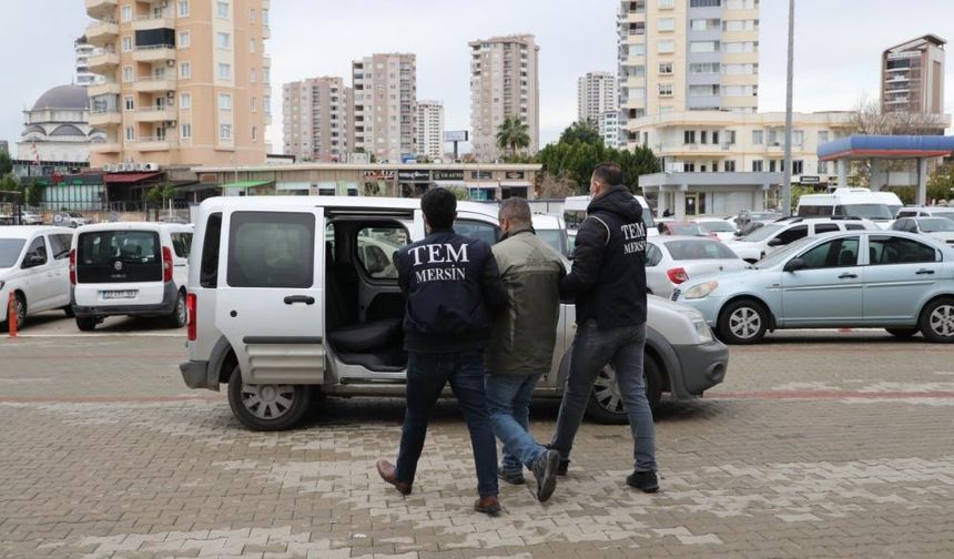 Mersin'de PKK operasyonu: 1 kişi yakalanarak sınır dışı edildi