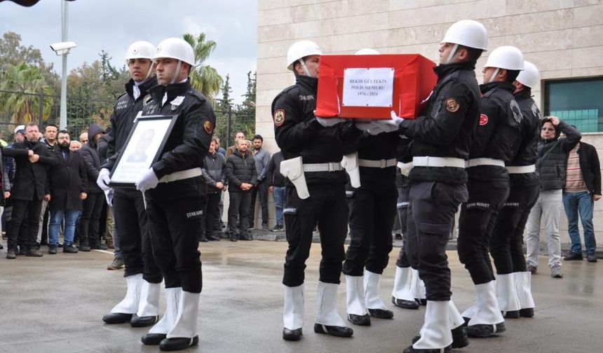 Antalya'da görevli polis memuru kalp krizinden hayatını kaybetti!
