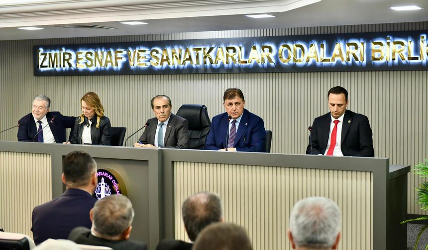 Başkan Tugay İzmir'in su sorunu yaşamaması için gerekli formülü açıkladı