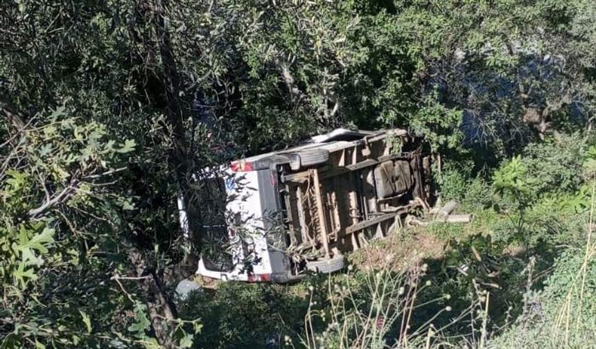 Aydın'da üzücü minibüs kazası: 1 ölü