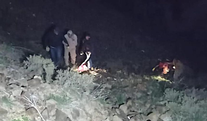 Bingöl'de doğa yürüyüşü yapan 4 kişi kayalıklarda mahsur kaldı, AFAD ekipleri kurtardı!