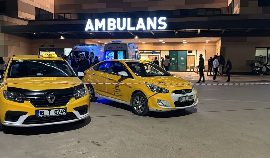 Bursa'da taksi şoförünü bıçaklayan kişi, operasyonla yakalandı!