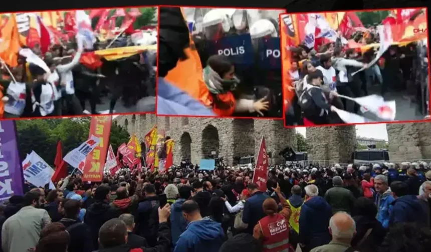 SON DAKİKA: İstanbul’da polis müdahalesi başladı! Saraçhanede katılımcılara biber gazı atılıyor
