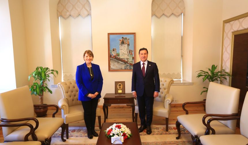 Birleşik Krallık Ankara Büyükelçisi’nden Başkan Aras’a Ziyaret