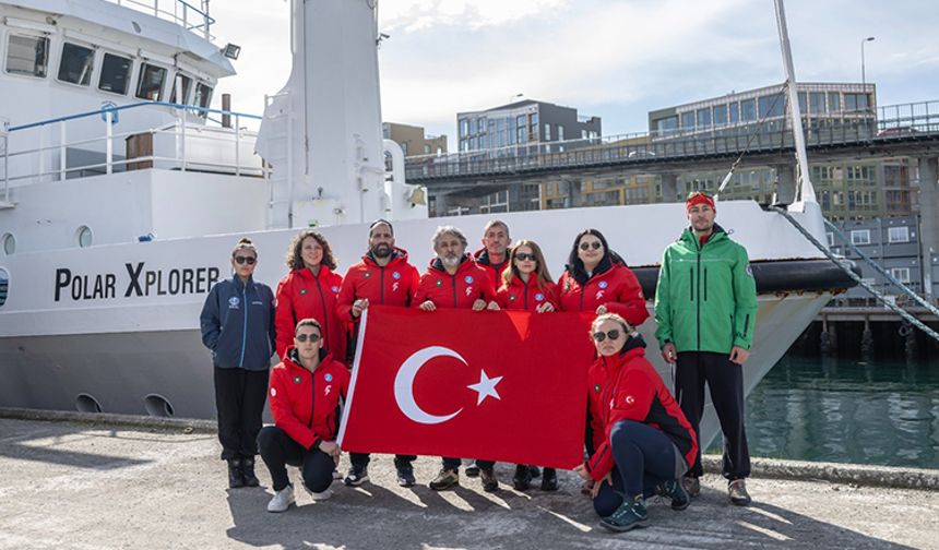 Türk bilim insanları kutuplarda iklim değişikliği üzerine çalışıyor